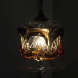 Hanging lamp glass from murano