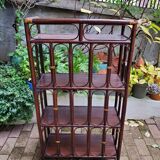 Rattan and wood shelf 70