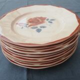 11 old flat plates
