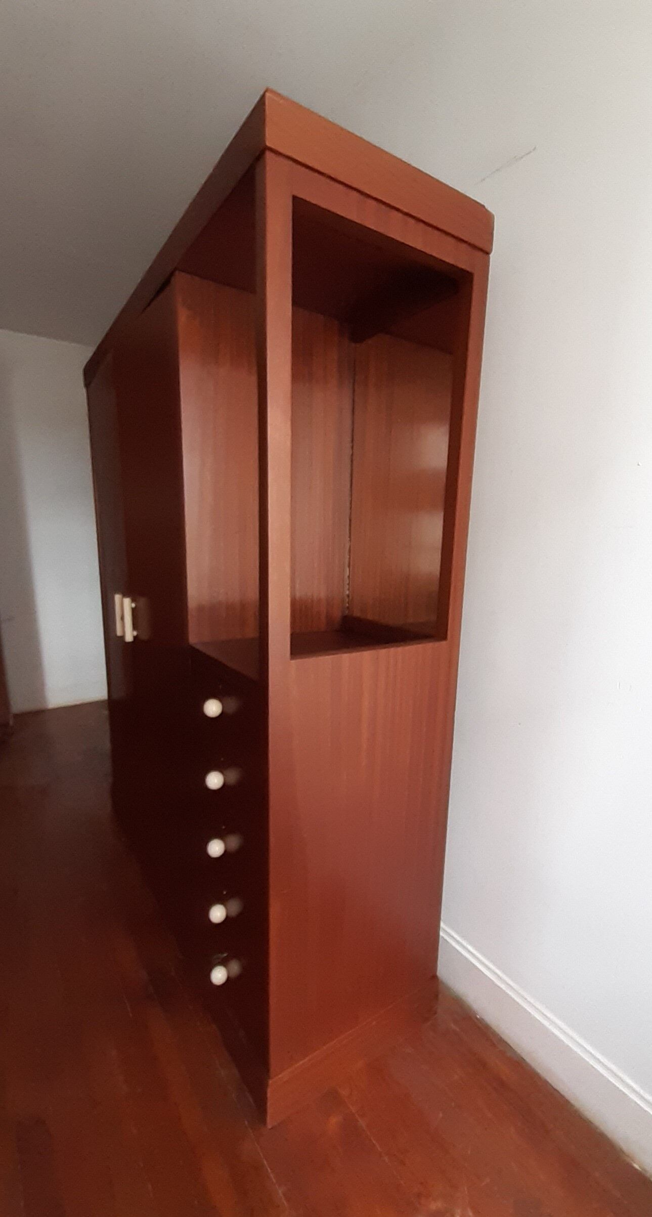 Armoire art déco acajou