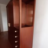 Armoire art déco acajou