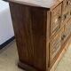Buffet en bois d'acacia massif 4 portes, 2 tiroirs