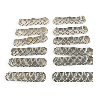 Porte couteaux en verre