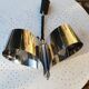Lustre en inox 1970