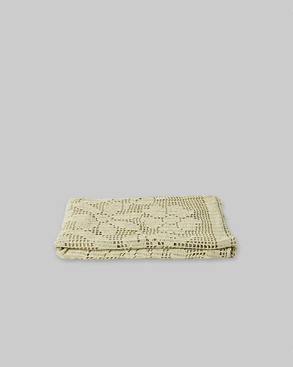 Crochet bedspread - limoncello