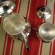 Ercuis goldsmithing, silver coffee and sugar set