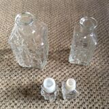 Duo de carafes à whisky