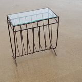 Metal magazine holder