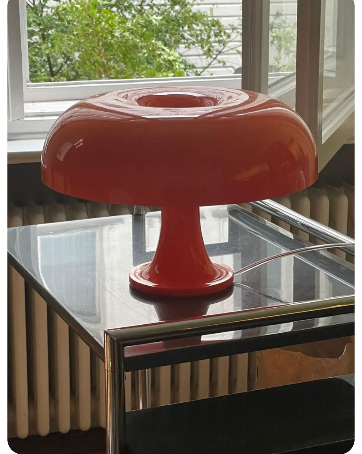 Mushroom table lamp style 60-70'. Italian desing.