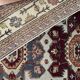 Antique handmade Caucasian wool carpet from Dagestan, 20th century
