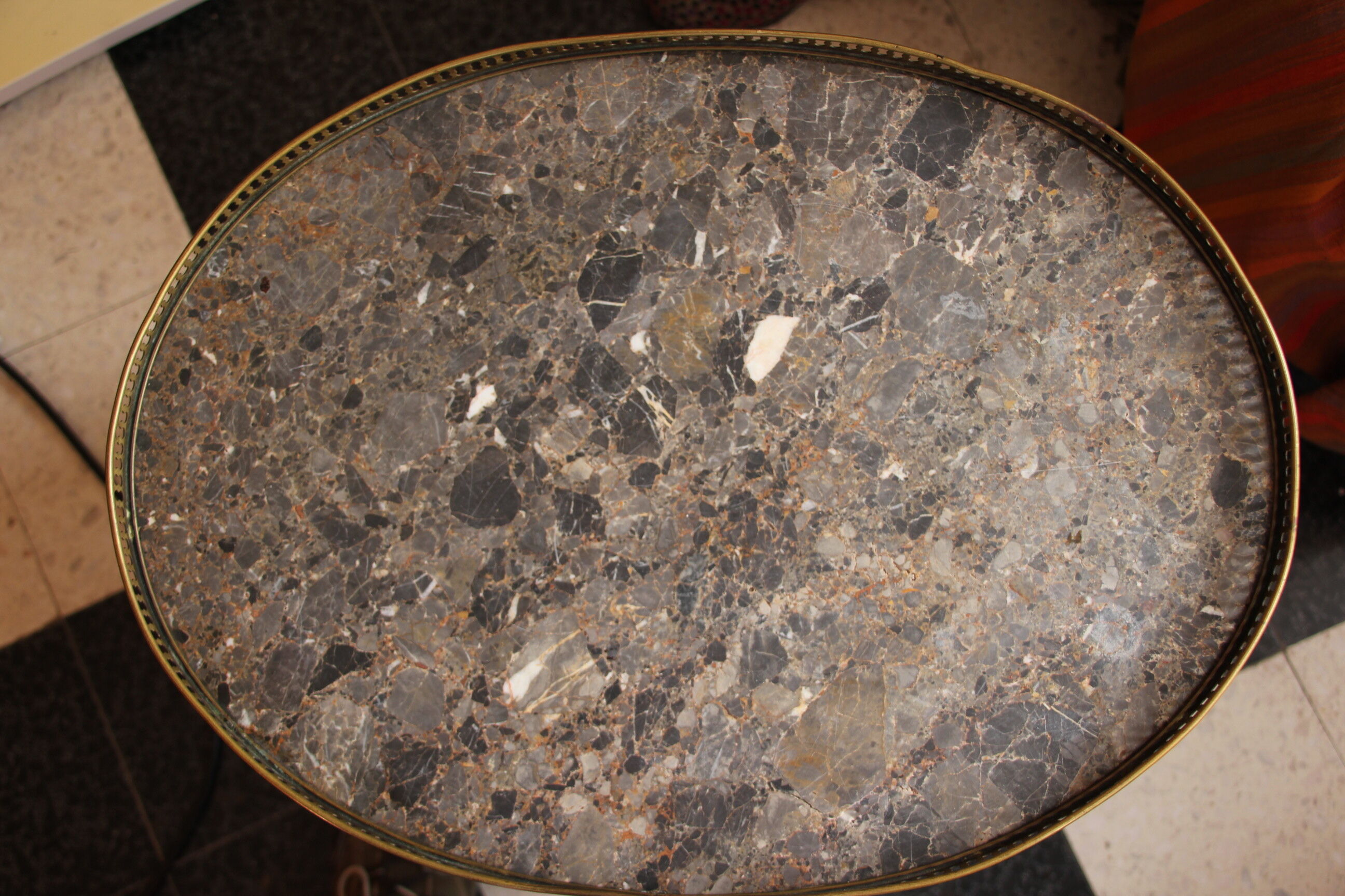 Louis XVI-style bouillote table