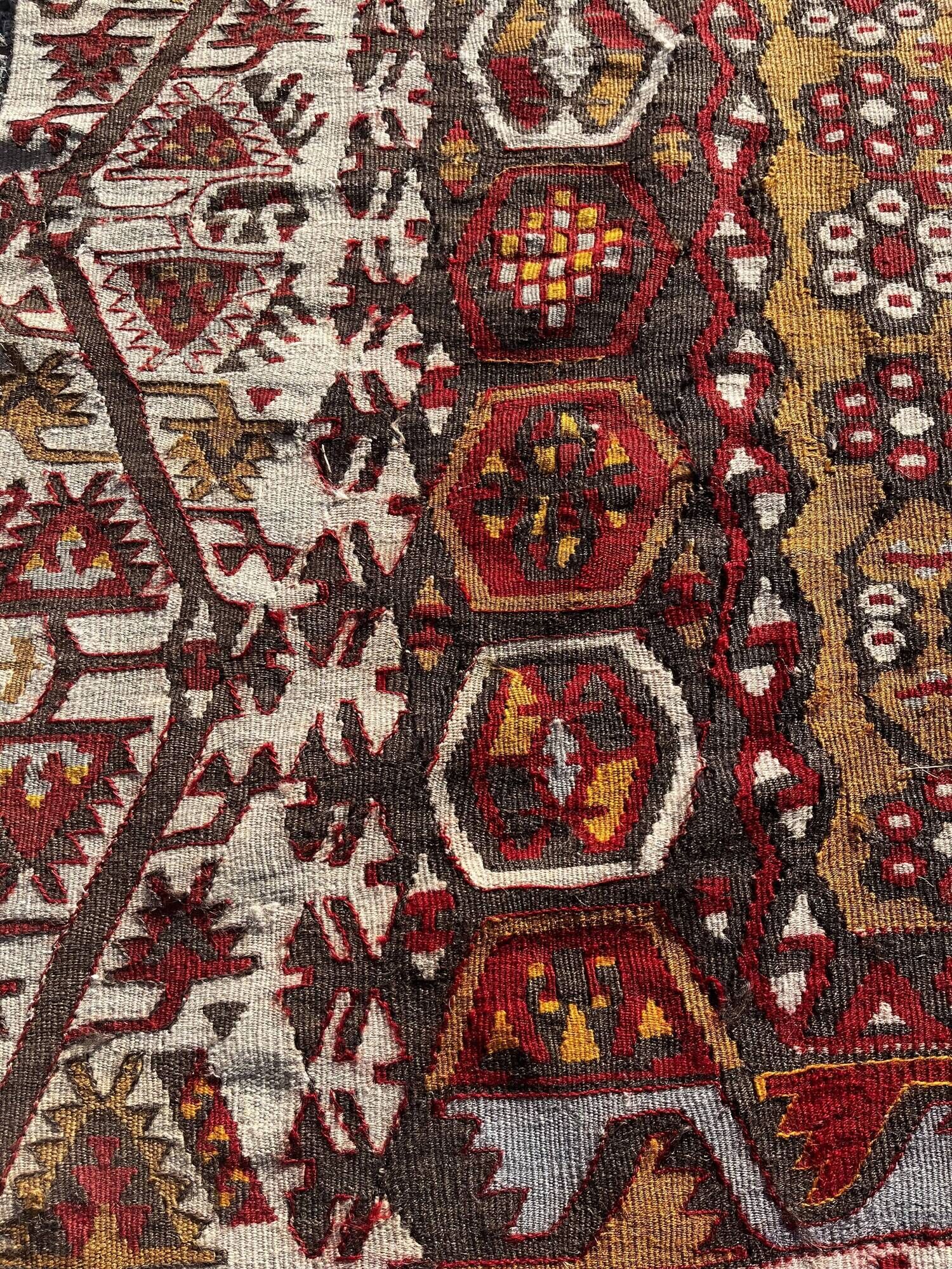 Kilim turkish papatyali avsar kayseri 192 x 403 cm