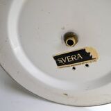 Scandinavian lamp Hans-Agne Jakobsson blue glass 60s
