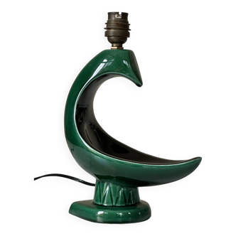 Vintage ceramic bird lamp from the 60s