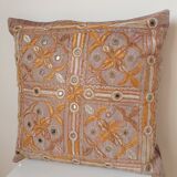 Coussin brodé indien 40x40cm