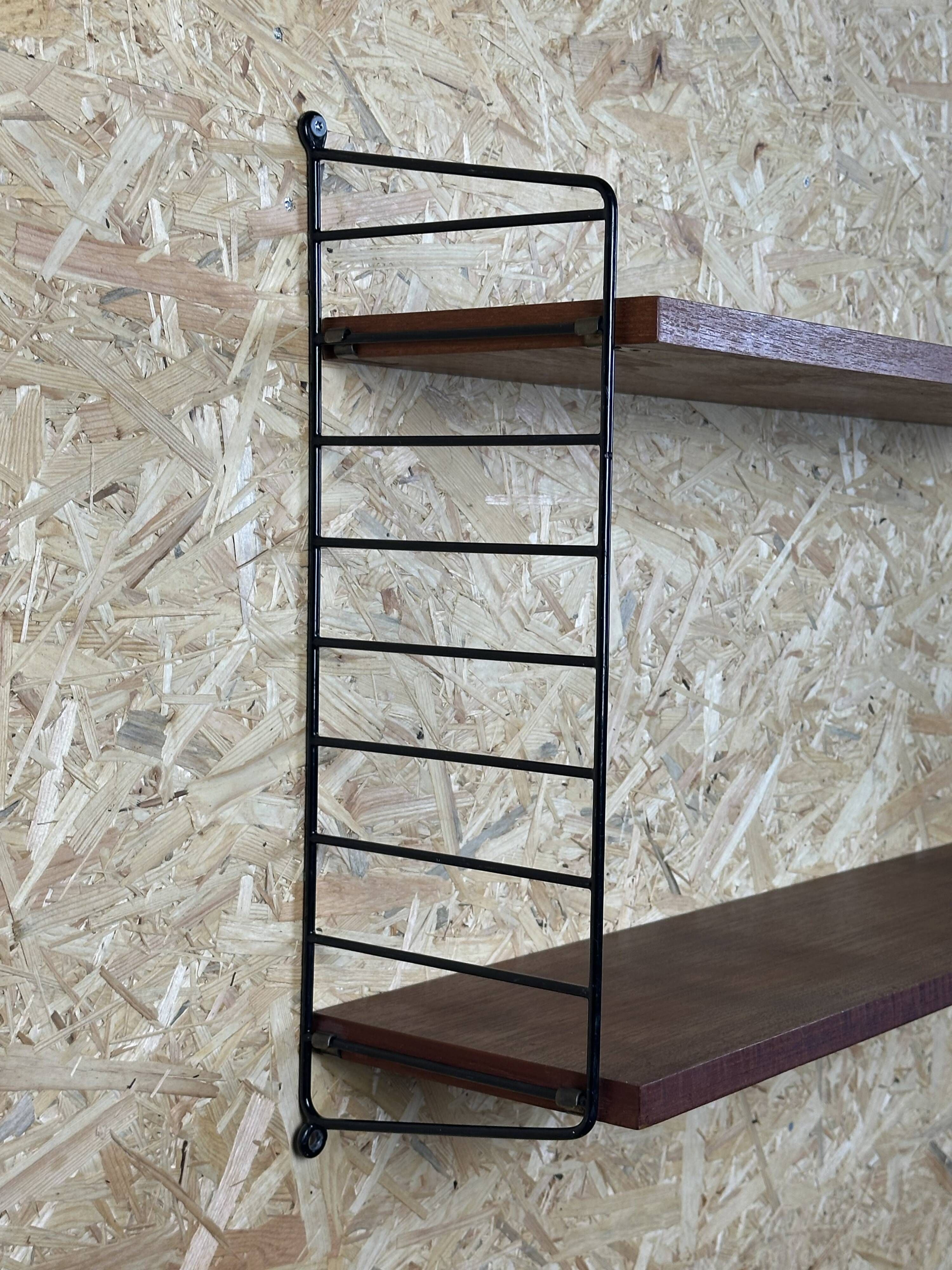 1960s/70s Teak String Shelf Module by Kajsa & Nils 