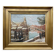 Tableau: Oil on panel - landscape of Venice