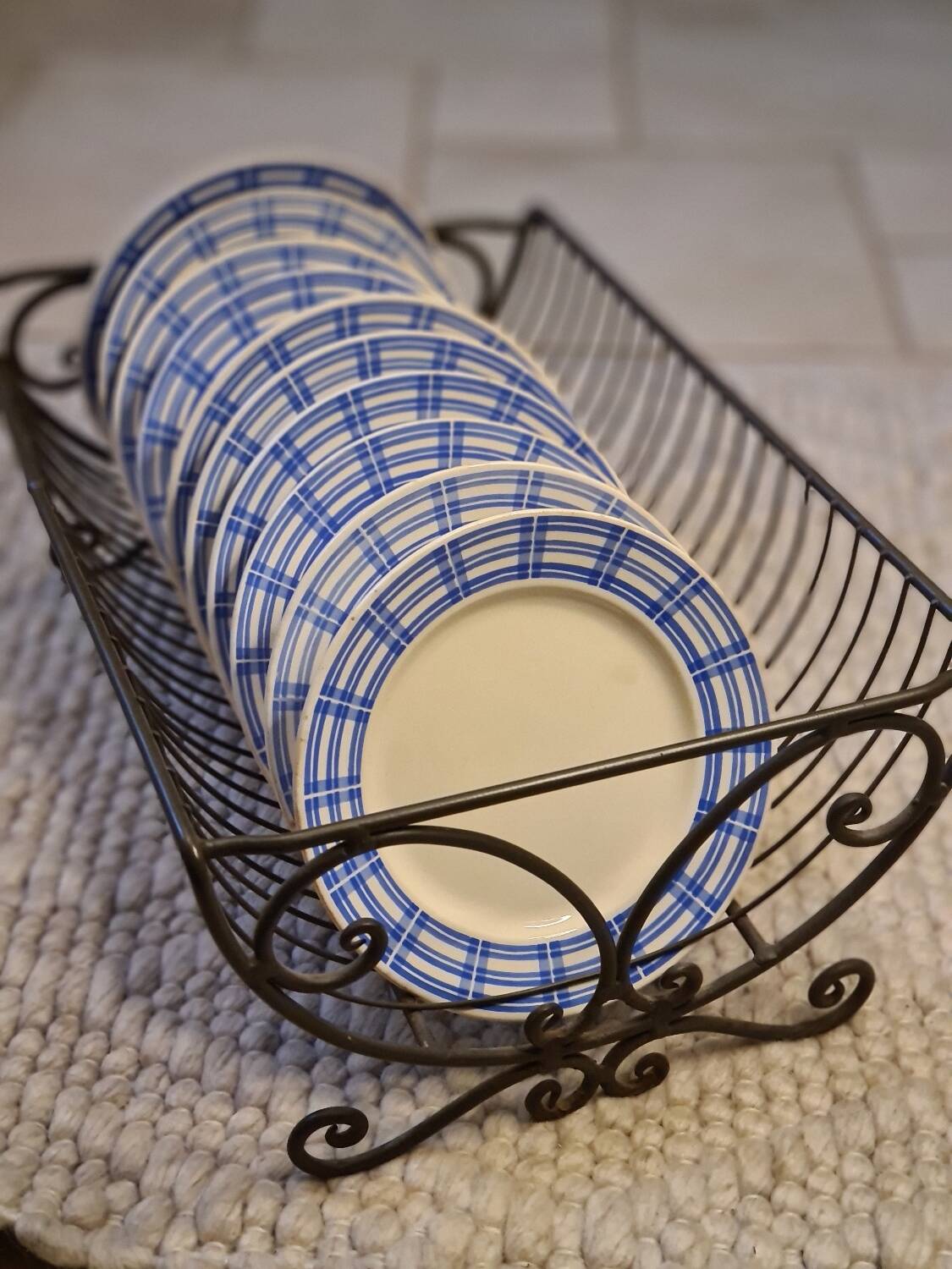 Old Badonvillers dessert plates