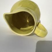 Yellow pitcher bird earthenware Vercor light relief