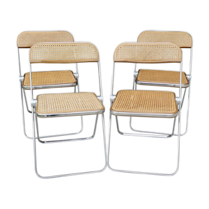 4 chaises Plia design