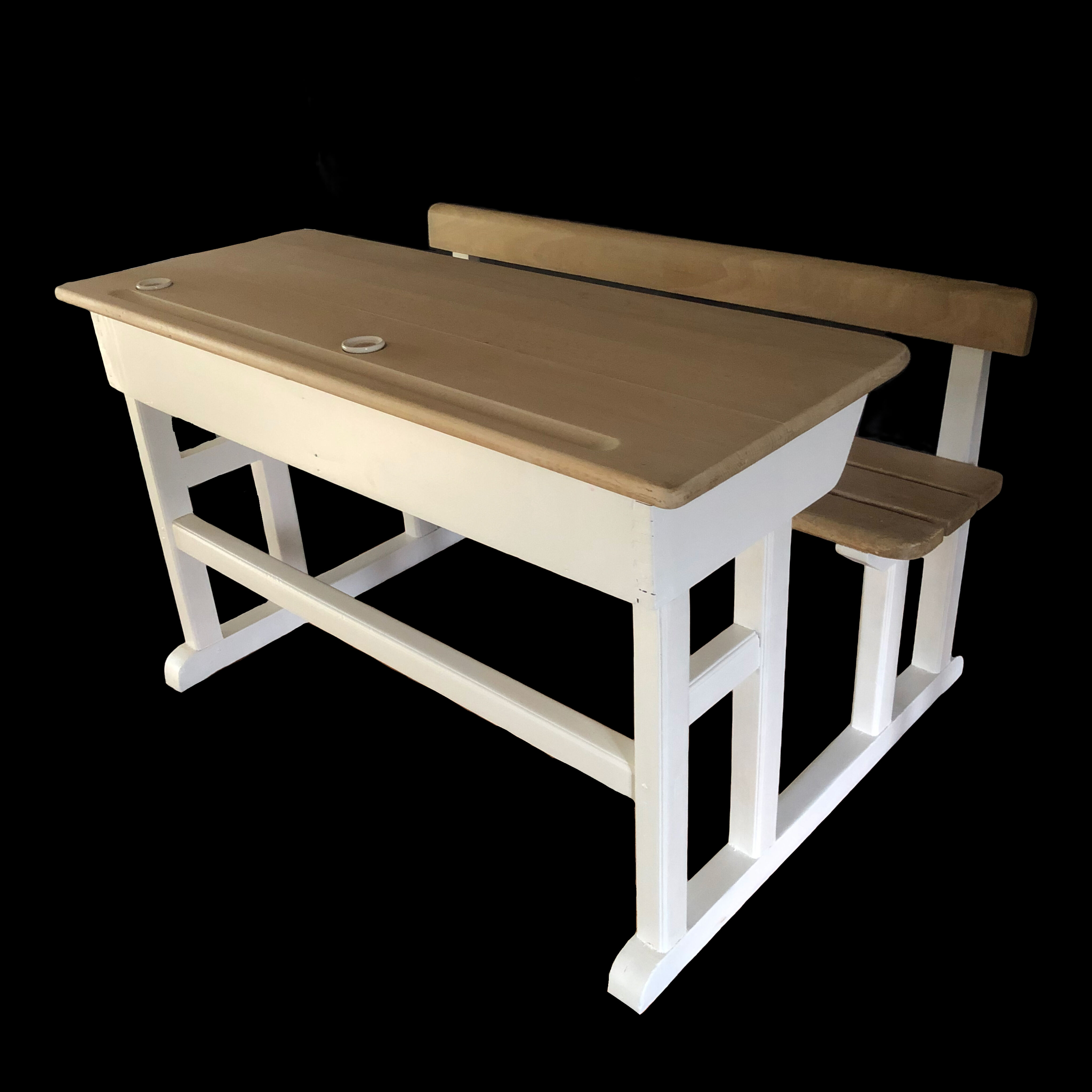 School desk country chic spirit