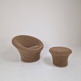 Mushroom Armchair and Ottoman by Pierre Paulin for Artifort, 1960's