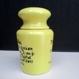 Maille ceramic mustard pot