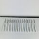 14 knives by Nathalie George for Air France, stainless steel, vintage