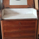 Commode table de toilette