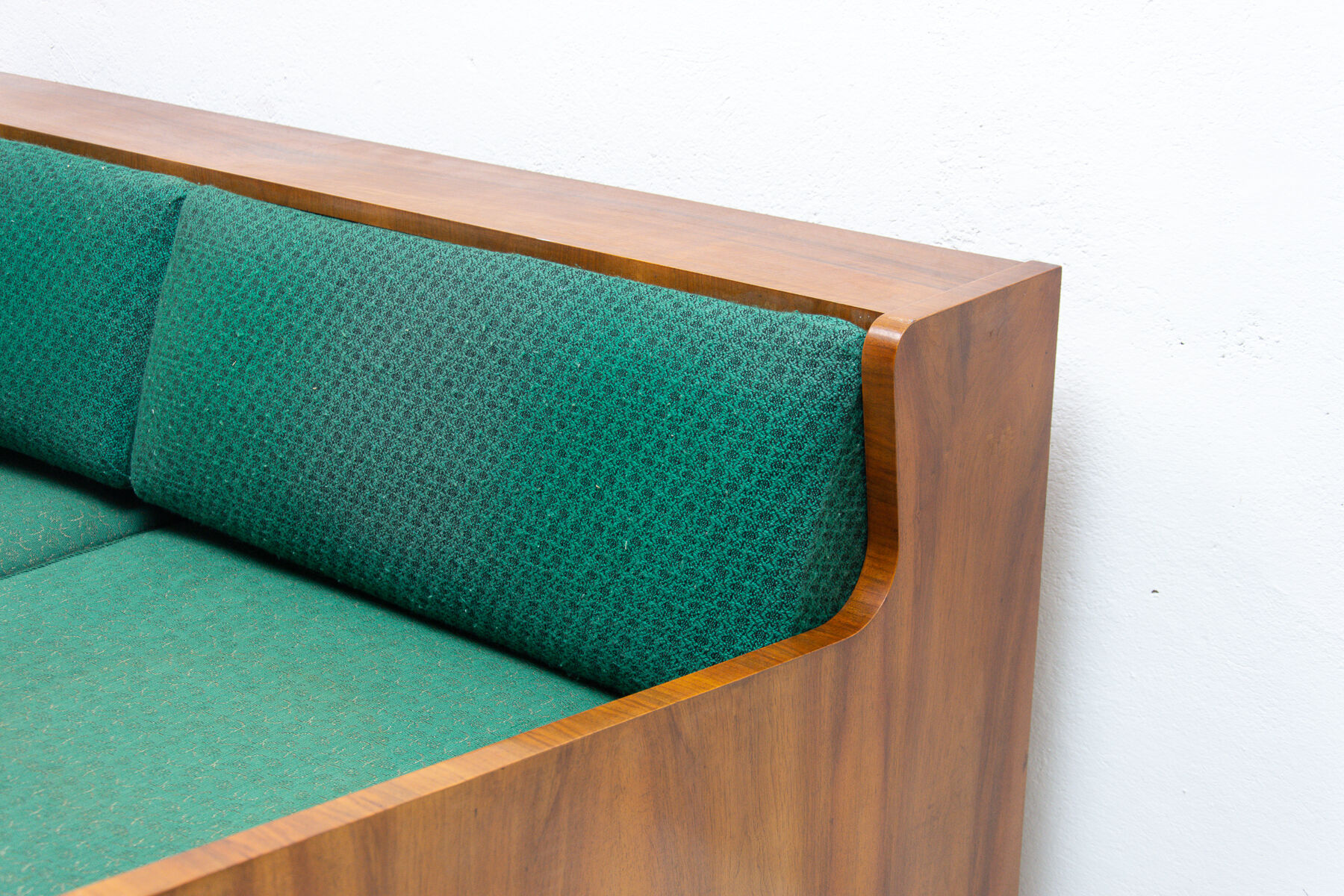 Mid century folding sofabed by Jindřich Halabala, 1950´s
