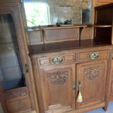 Art Nouveau sideboard with vines