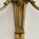 Pair of gilt bronze wall sconces circa 1910