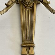 Paire d’appliques en bronze doré circa 1910