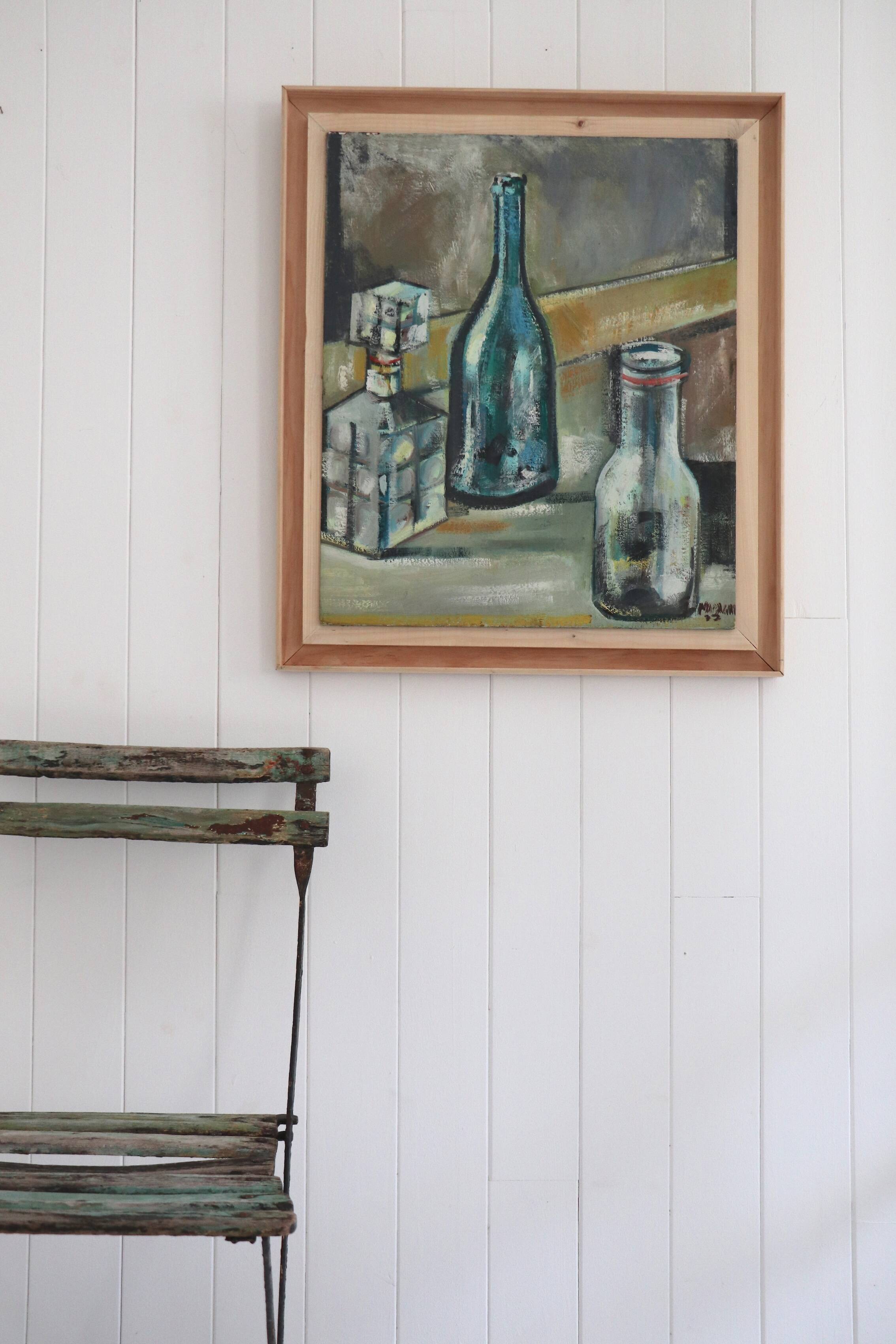 Nature morte aux bouteilles et flacons – Jorge Maragall, 1977