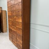 Pair of large drop-front notary cabinets (refurbished)