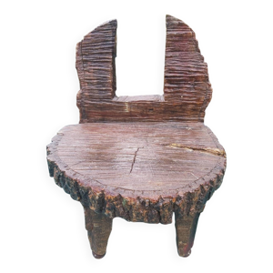 Chaise enfant Brutaliste