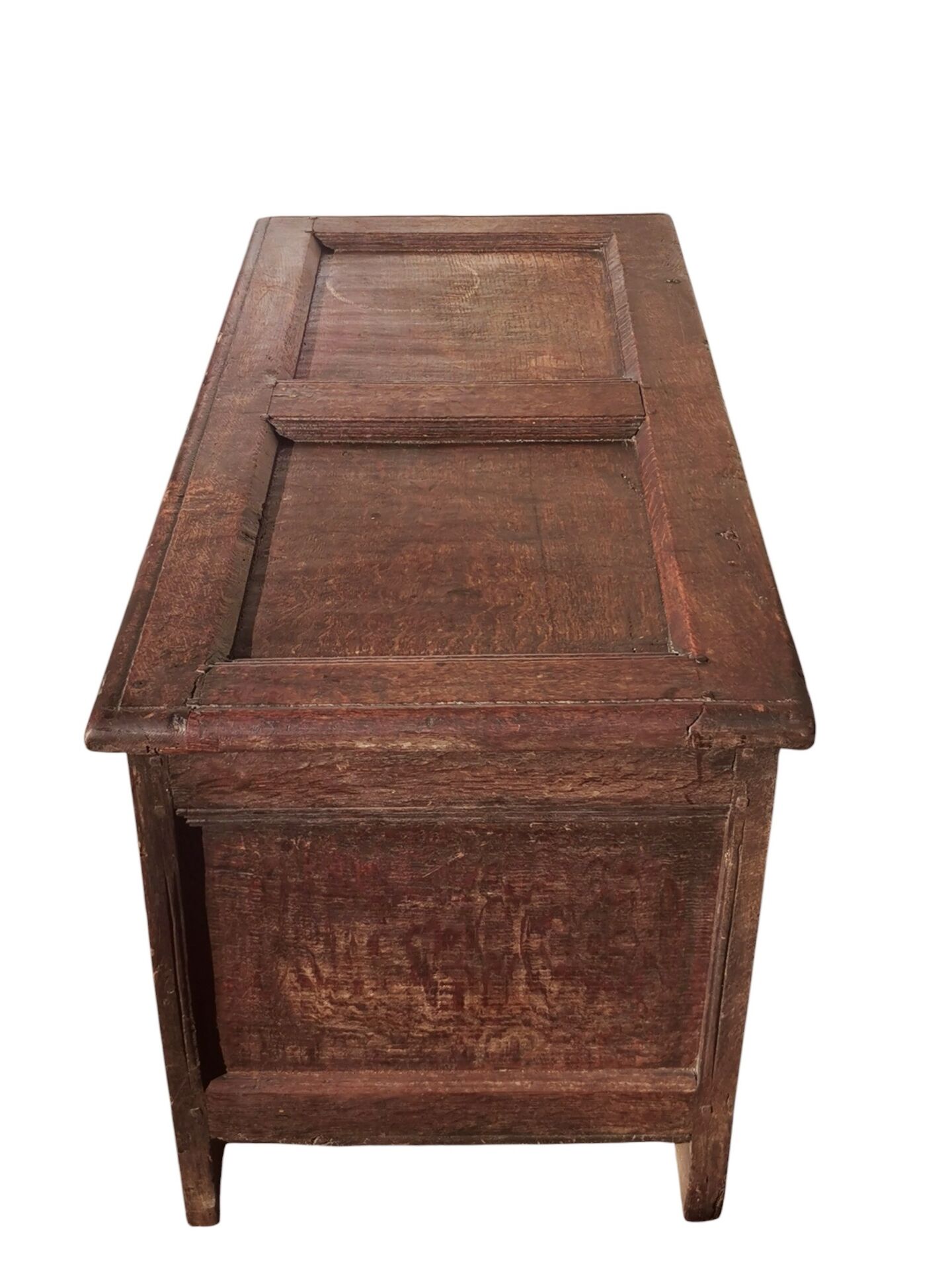 Antique English chest / 17th century coffer