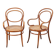Antique Bentwood Webbing Chairs by Jacob & Josef Kohn for Wiener Werkstätte, Austria, 1890s, Set of 2