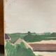 Vintage landscape painting