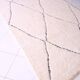 Handmade Atlas Berber rug from Oued Zam, size 250 x 250 cm.