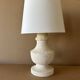 Vintage stone table lamp