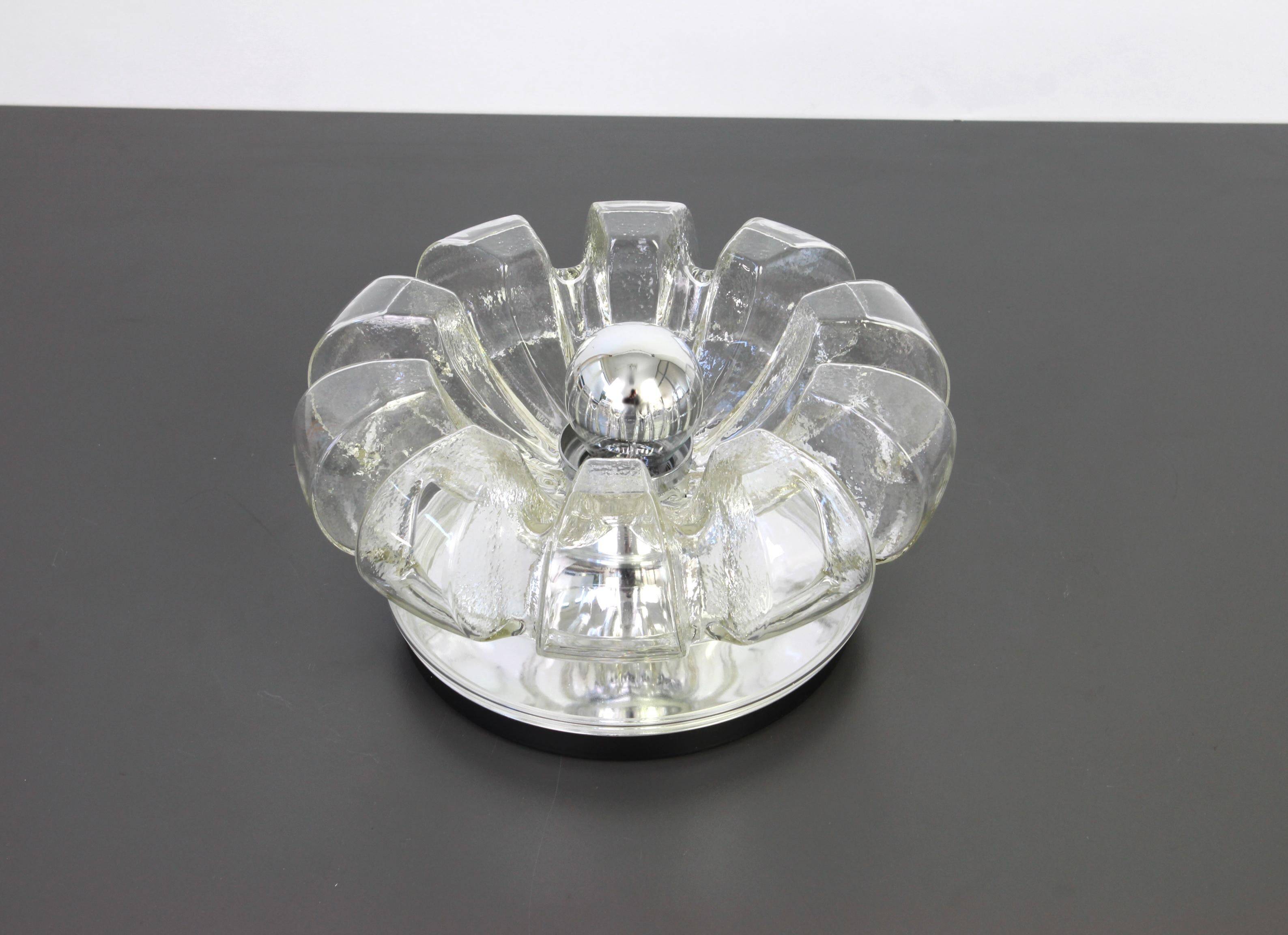 Wall/ceiling light, Koch & Lowy by Peill & Putzler, Germany