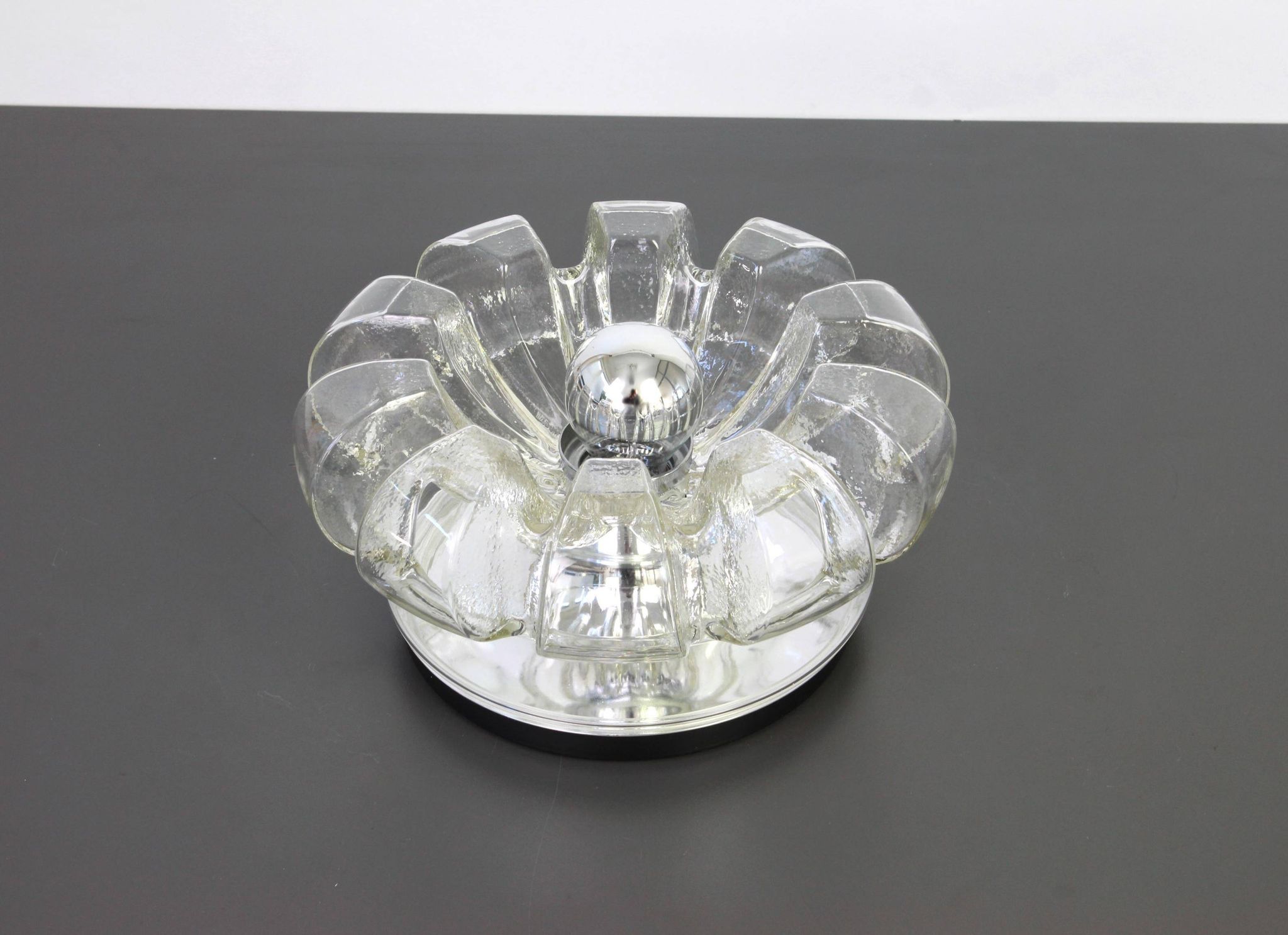 Wall/ceiling light, Koch & Lowy by Peill & Putzler, Germany