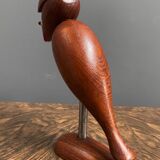 Teak bird bottle opener 1960s