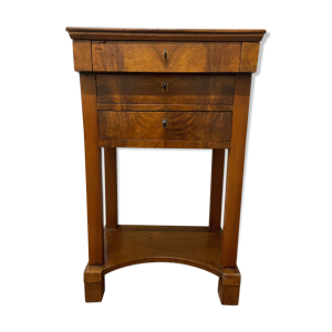 Table d appoint en noyer et placage