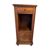 Old walnut bedside