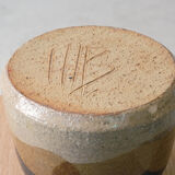 Ceramic vase signed "HIB"