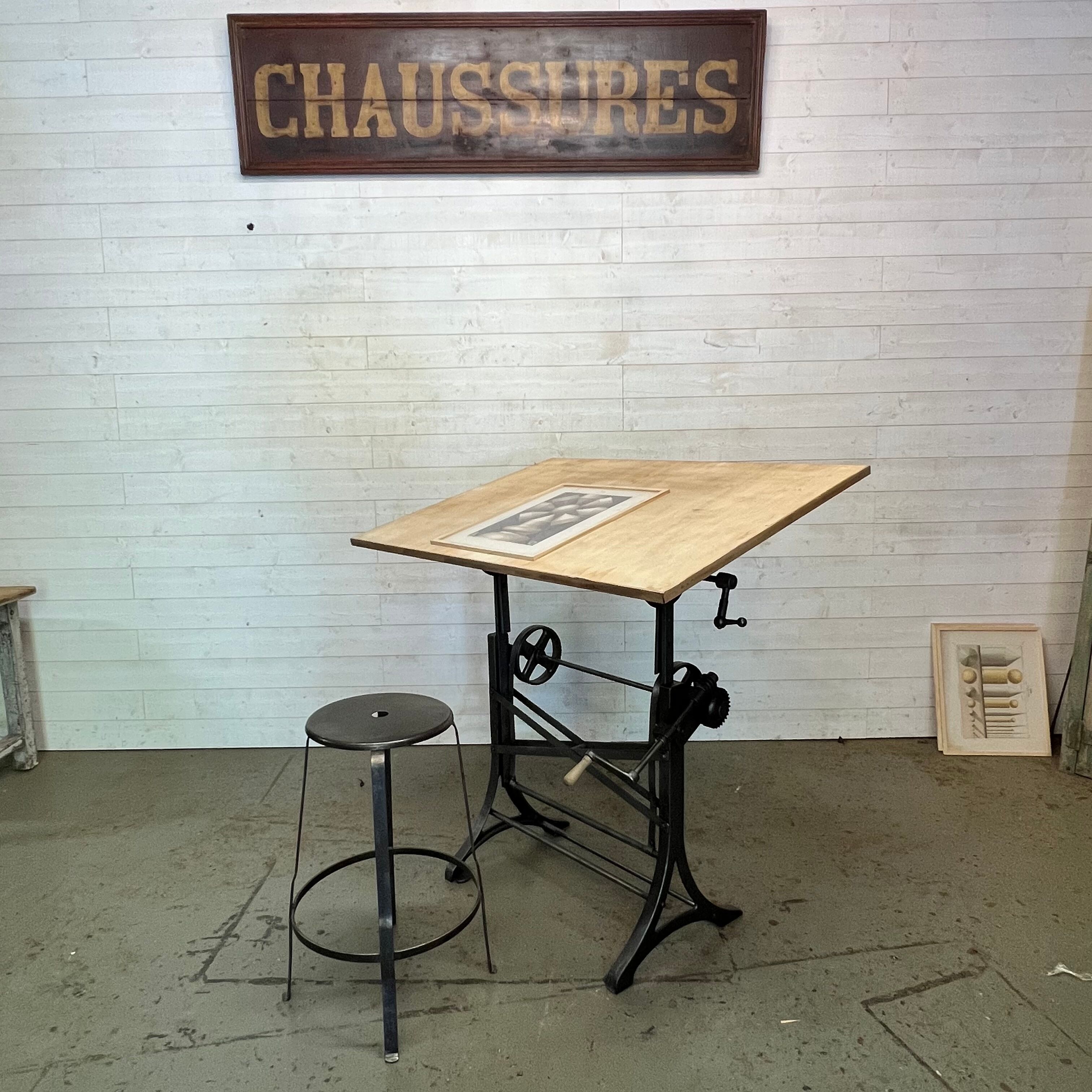 Drawing table Simplon Dargue Bros Ltd Halifax England 1930