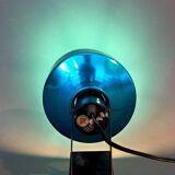 Lita 1950/1960 clamp spotlight with blue diffuser.
