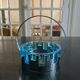 glass and hammered metal pocket emptier